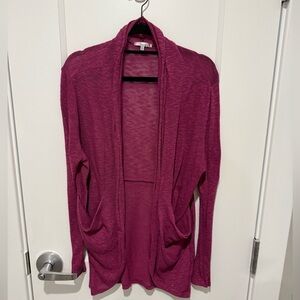 Periwinkle Purplish Cardigan